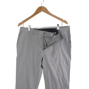 Galvin Green Noah Trousers Sharkskin Grey Golf Pants VENTIL8 PLUS Mens 34x34 NEW